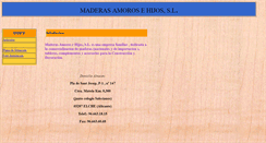 Desktop Screenshot of maderasamoros.com